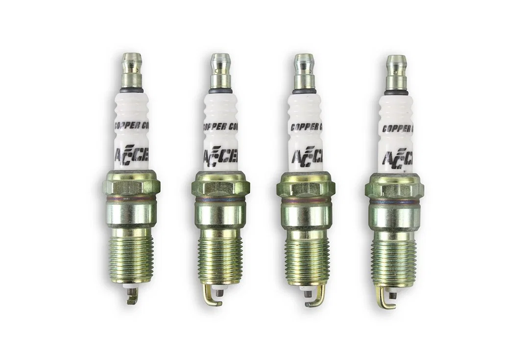 0526-4 – ACCEL PLUGS Spark Plug, Resistor Copper Electrode Core Material Copper Electrode Tip Material Standard Plug ...